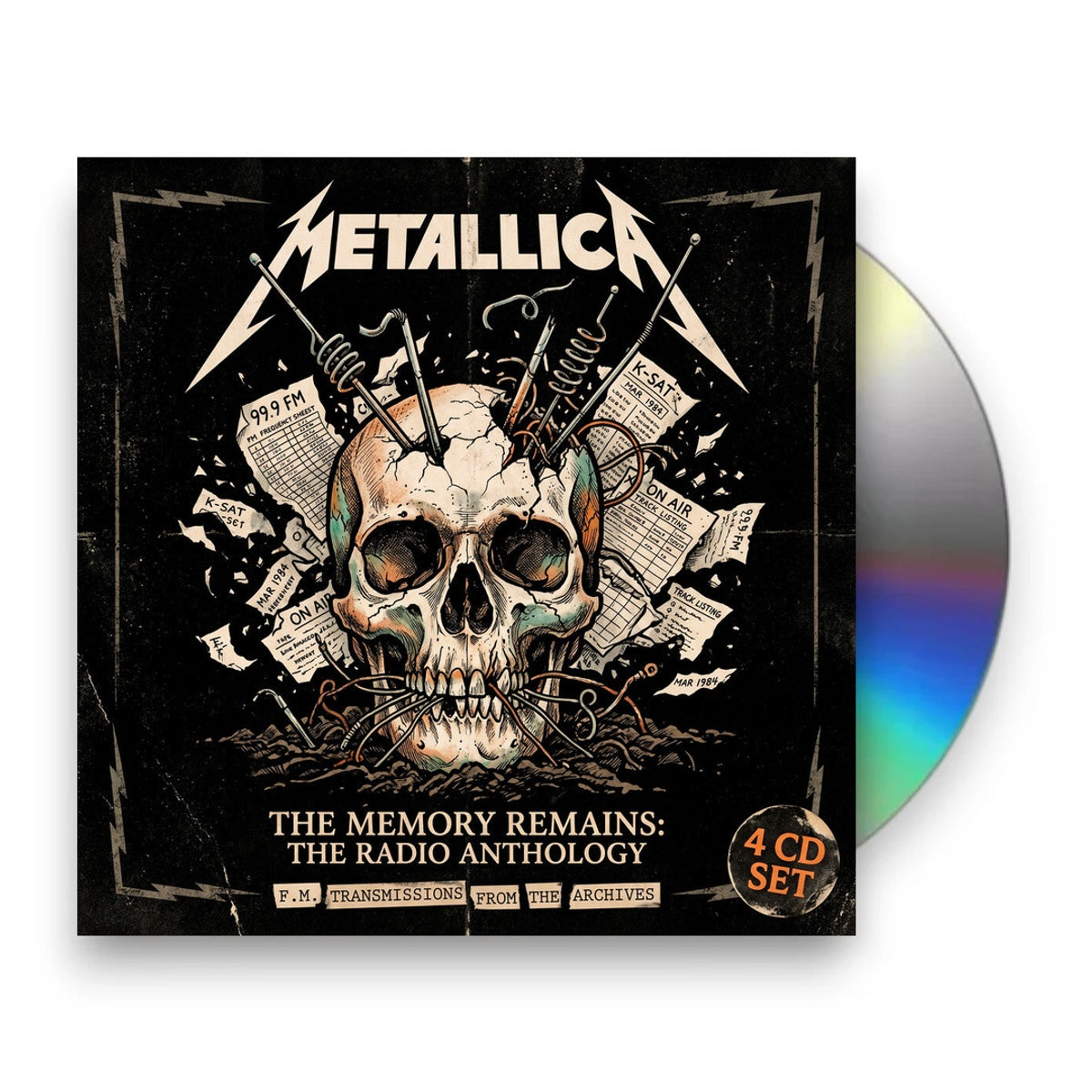 Packshot: Metallica – Memory Remains - The Radio Anthology (Box CD) CD | Relix
