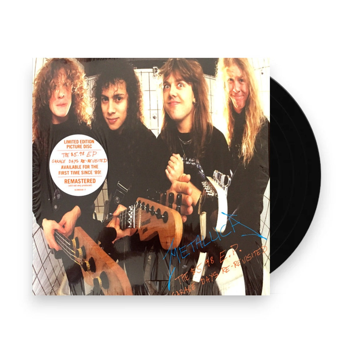 Packshot: Metallica – The $5.98 EP - Garage Days Re-Revisited (Black LP Vinyl) Vinyl LP | Relix