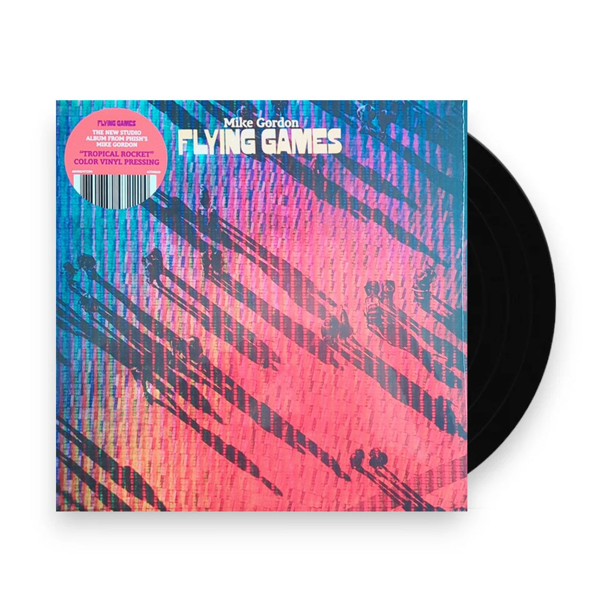 Packshot: Mike Gordon – Flying Games (Sky Blue w/ Spring Green and Baby Blue Splatter LP Vinyl) Vinyl LP | Relix