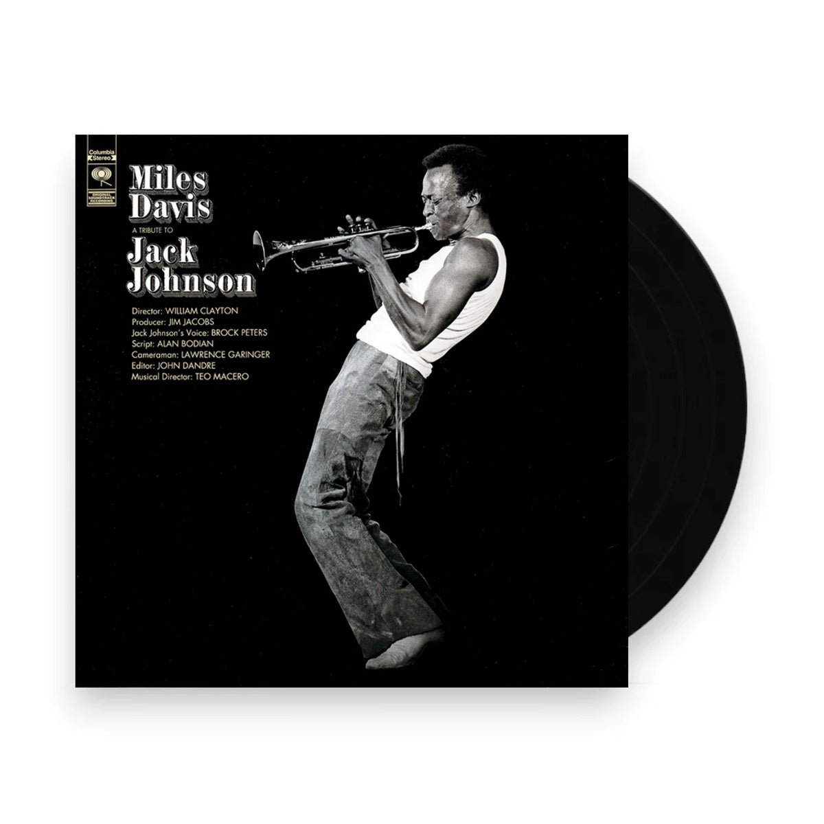 Packshot: Miles Davis – A Tribute To Jack Johnson Vinyl LP | Relix