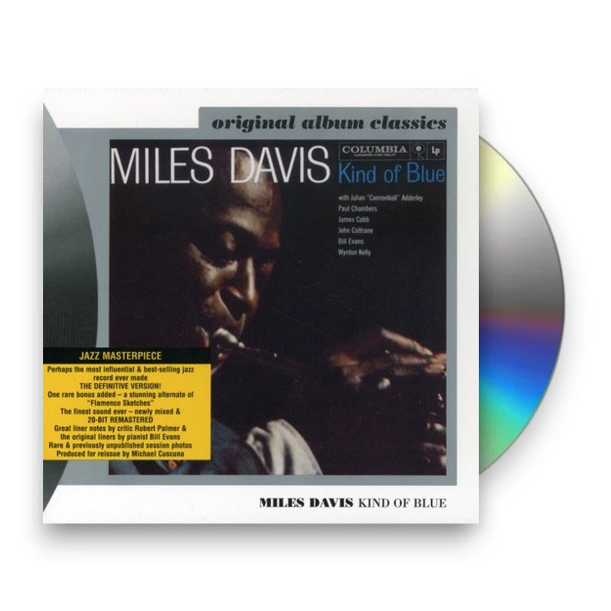 Packshot: Miles Davis – Kind Of Blue (remastered + Bonus Track CD) CD | Relix