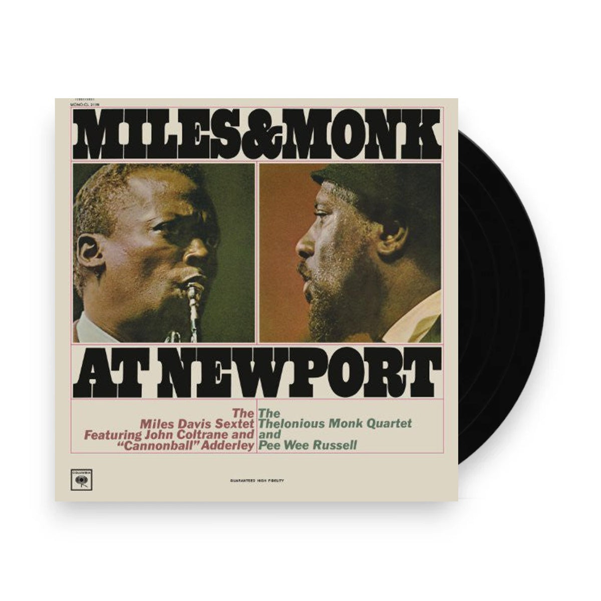 Packshot: Miles Davis – Miles & Monk At Newport (Mono LP Vinyl) Vinyl LP | Relix