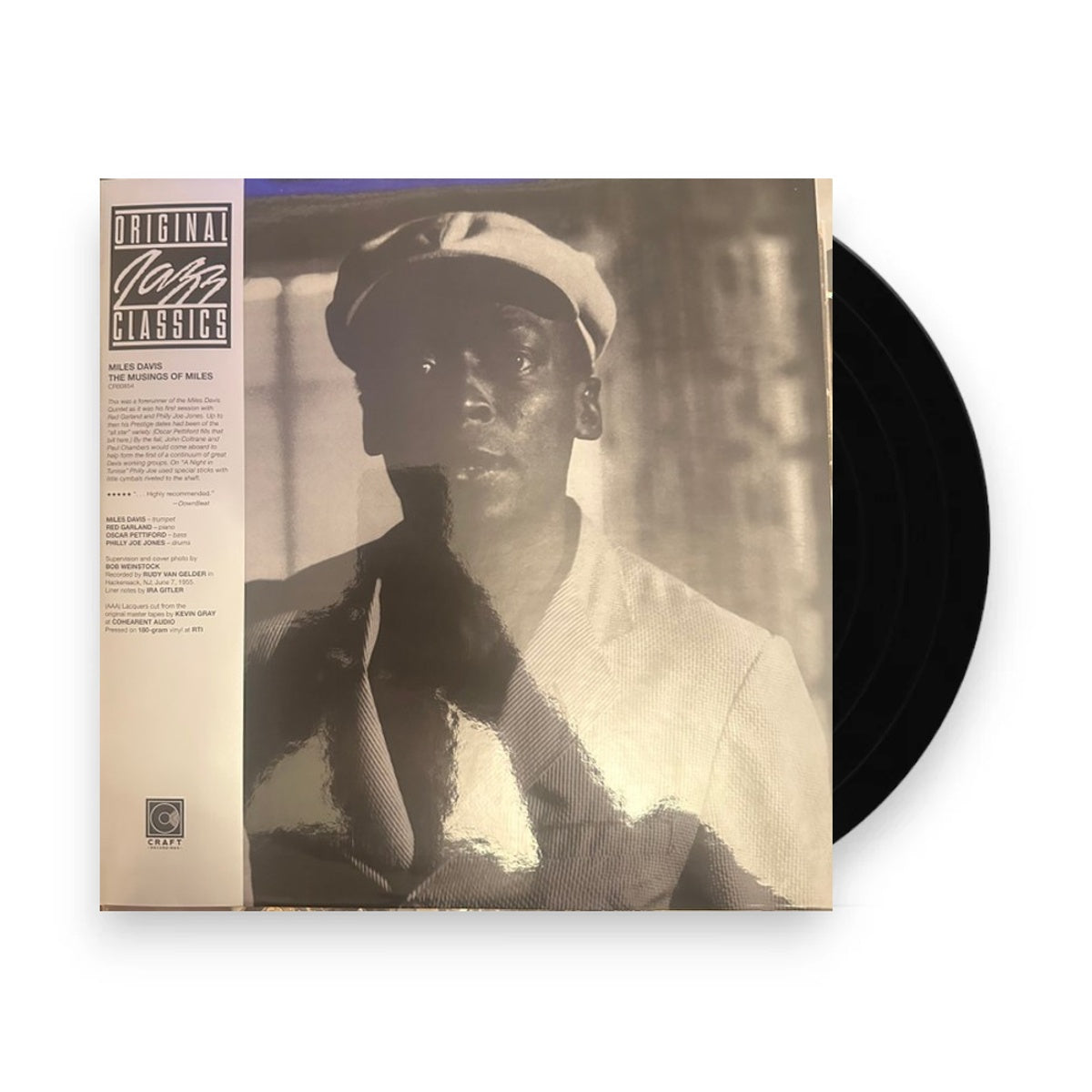 Packshot: Miles Davis  Quartet – Musings Of Miles (Original Jazz Classics Series LP Vinyl) Vinyl LP | Relix
