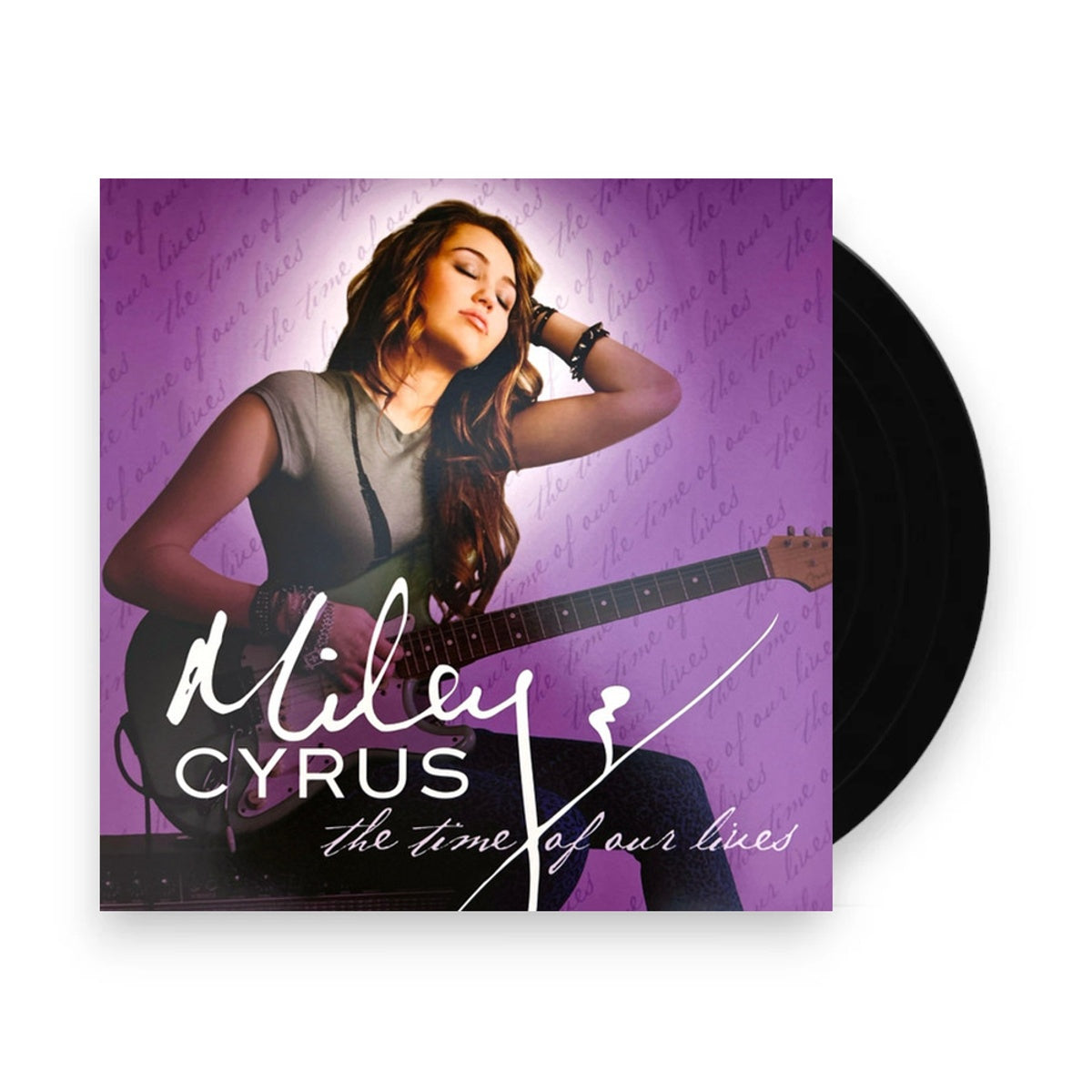 Packshot: Miley Cyrus – Time Of Our Lives (Colored, Purp, Wht, Spla LP Vinyl) Vinyl LP | Relix