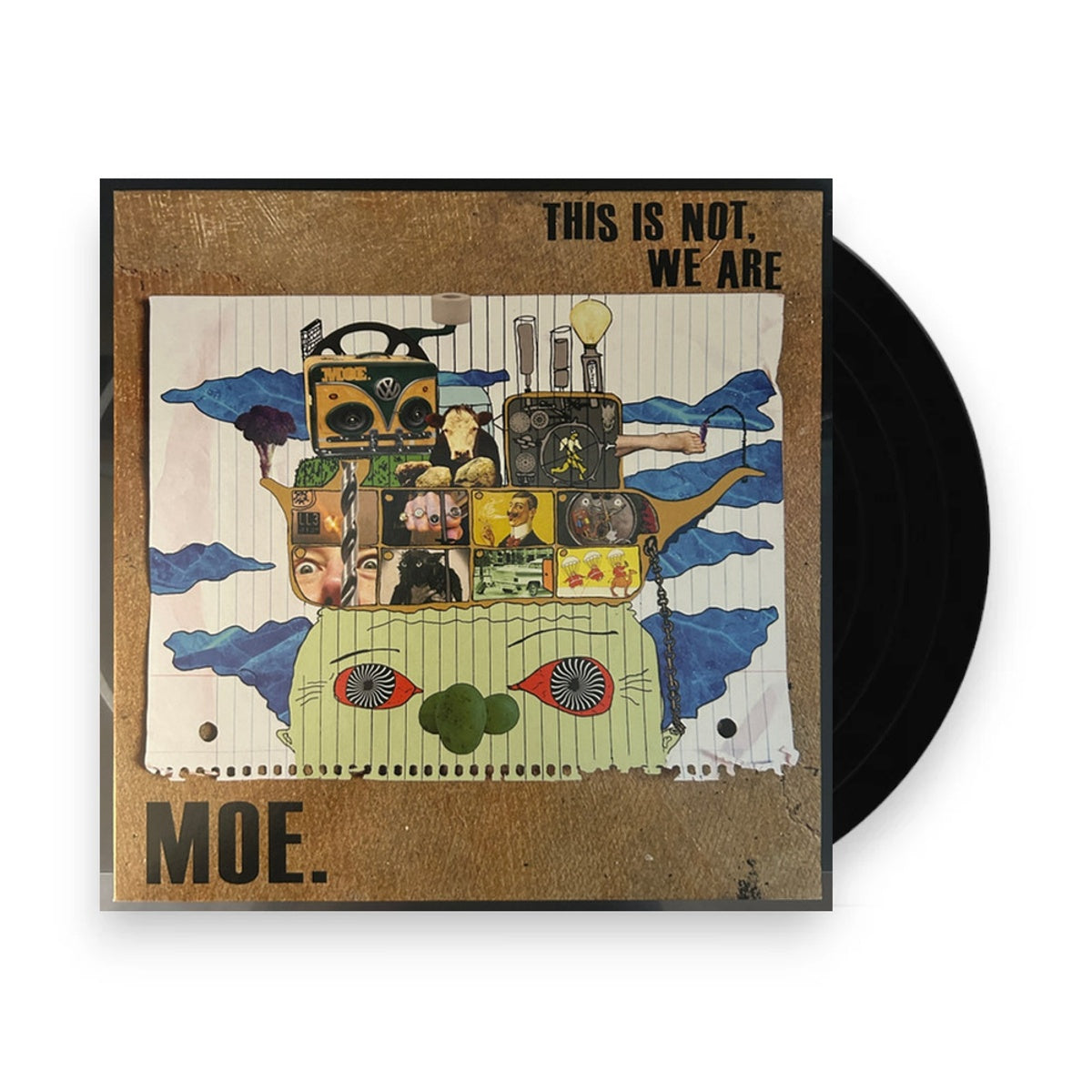 Packshot: Moe – This Is Not, We Are (Blue Galaxy LP Vinyl) Vinyl LP | Relix