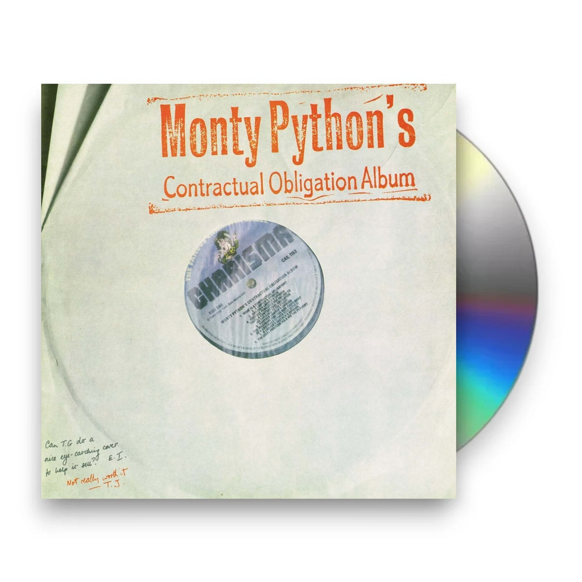 Packshot: Monty Python – Monty Python's Contractual Obligation Album CD | Relix