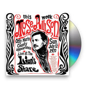 Packshot: Mose Allison – Live At The Lion's Share July 12 1970 - Remastered (CD) CD | Relix