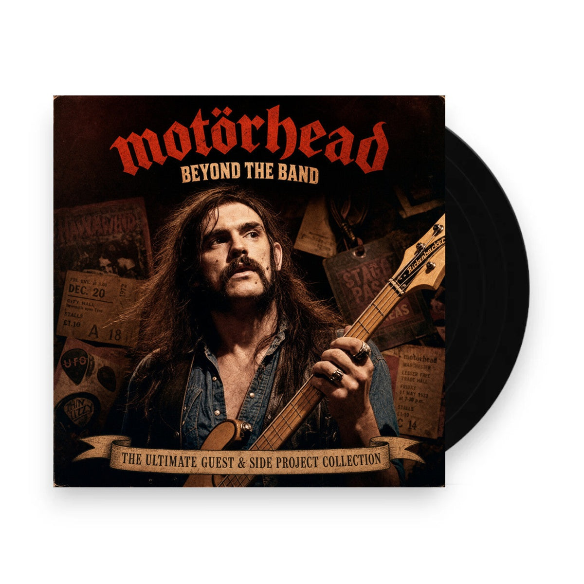 Packshot: Motörhead – Beyond The Band - Ultimate Guest & Side Project (LP Vinyl) Vinyl LP | Relix