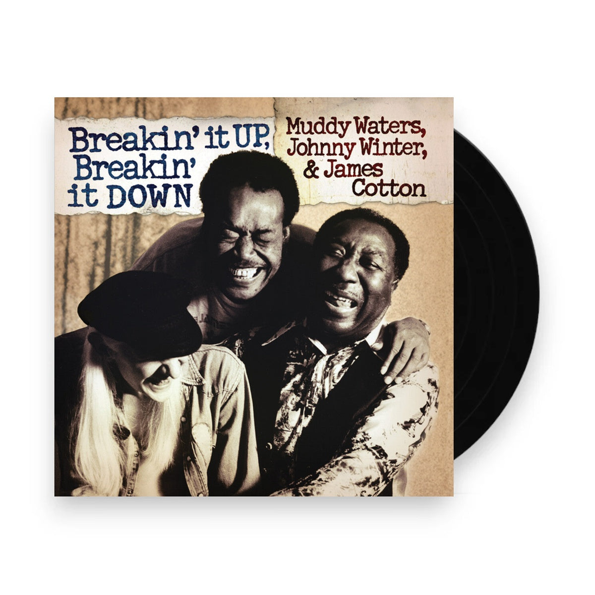 Packshot: Muddy Waters – Breakin' It Up Breakin' It Down (Audp, Clear LP Vinyl) Vinyl LP | Relix