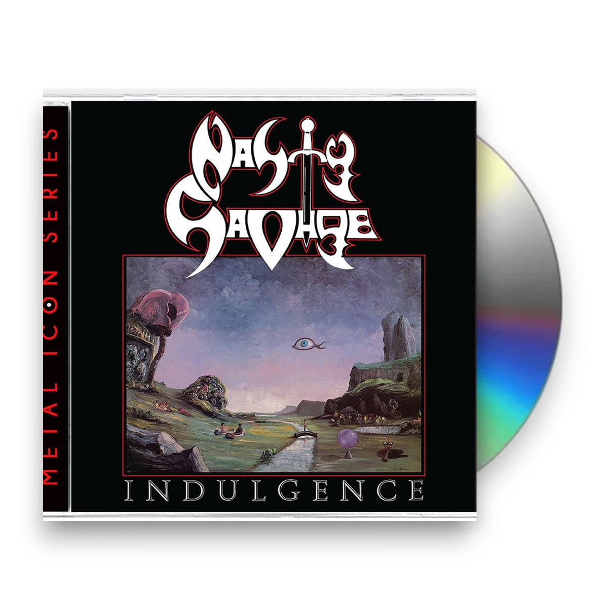 Packshot: Nasty Savage – Indulgence / Abstract Reality (Limited Edition, Remastered, Reissue CD) CD | Relix
