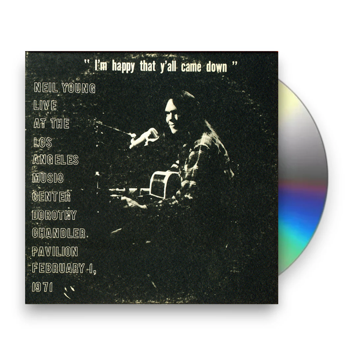 Packshot: Neil Young – Dorothy Chandler Pavilion 1971 CD | Relix