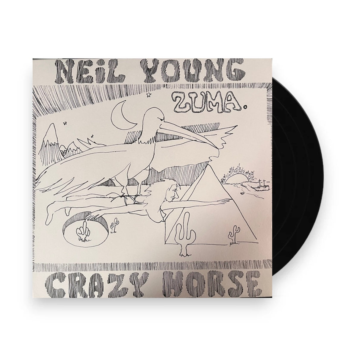 Packshot: Neil Young – Zuma (Import LP Vinyl) Vinyl LP | Relix
