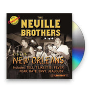 Packshot: Neville Brothers – Live in New Orleans CD | Relix