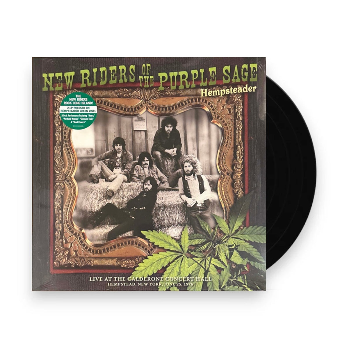 Packshot: New Riders Of The Purple Sage – Hempsteader: Live At The Calderone Concert Hall Vinyl LP | Relix