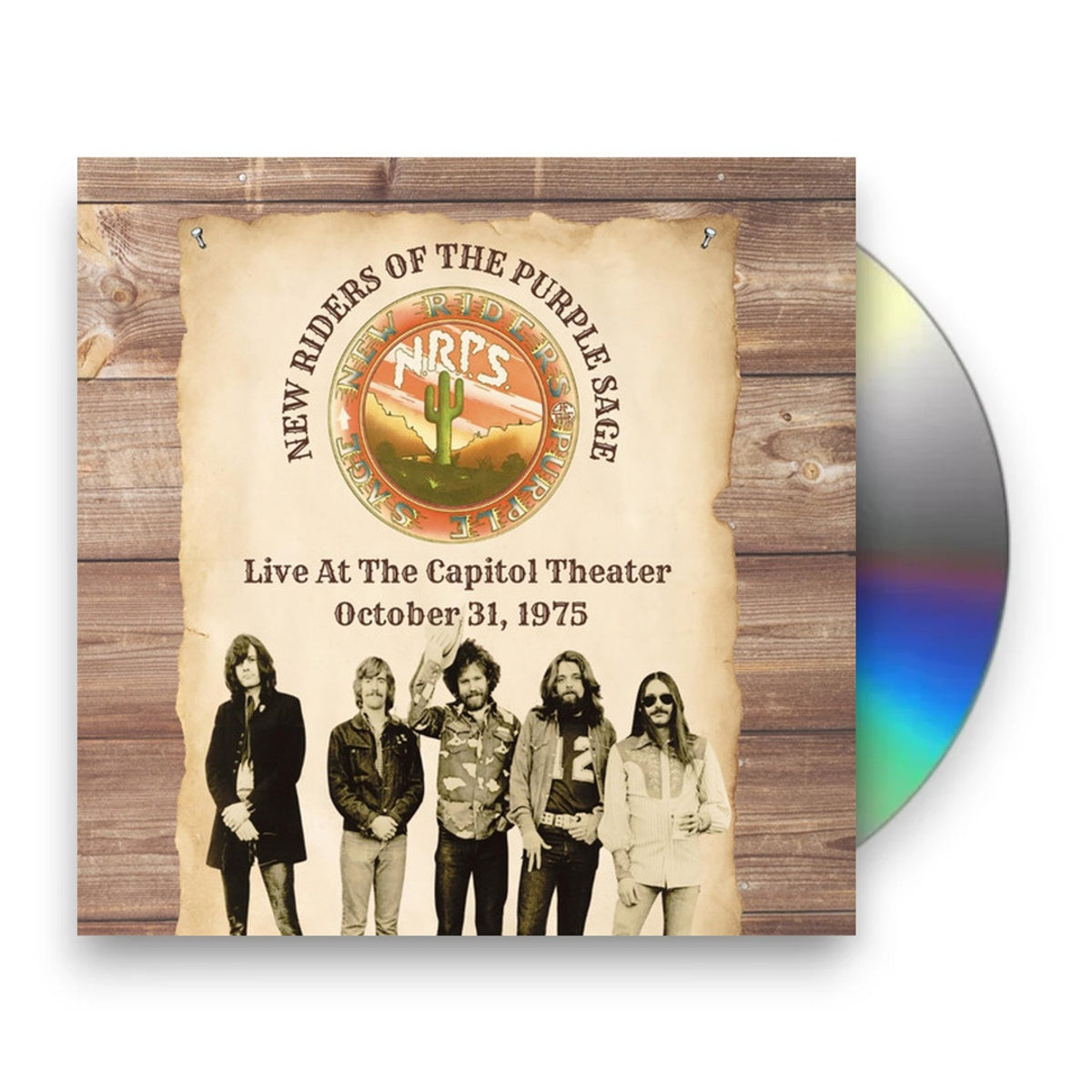 Packshot: New Riders Of The Purple Sage – Live At The Capitol Theater - October 31 1975 CD | Relix