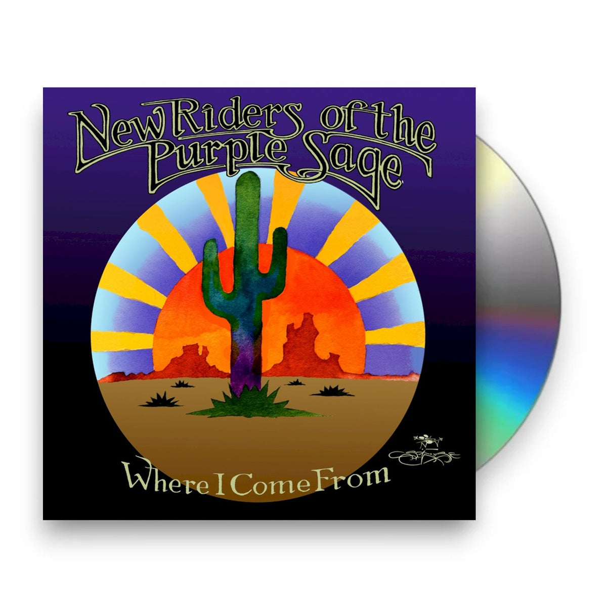 Packshot: New Riders Of The Purple Sage – Where I Come from CD | Relix