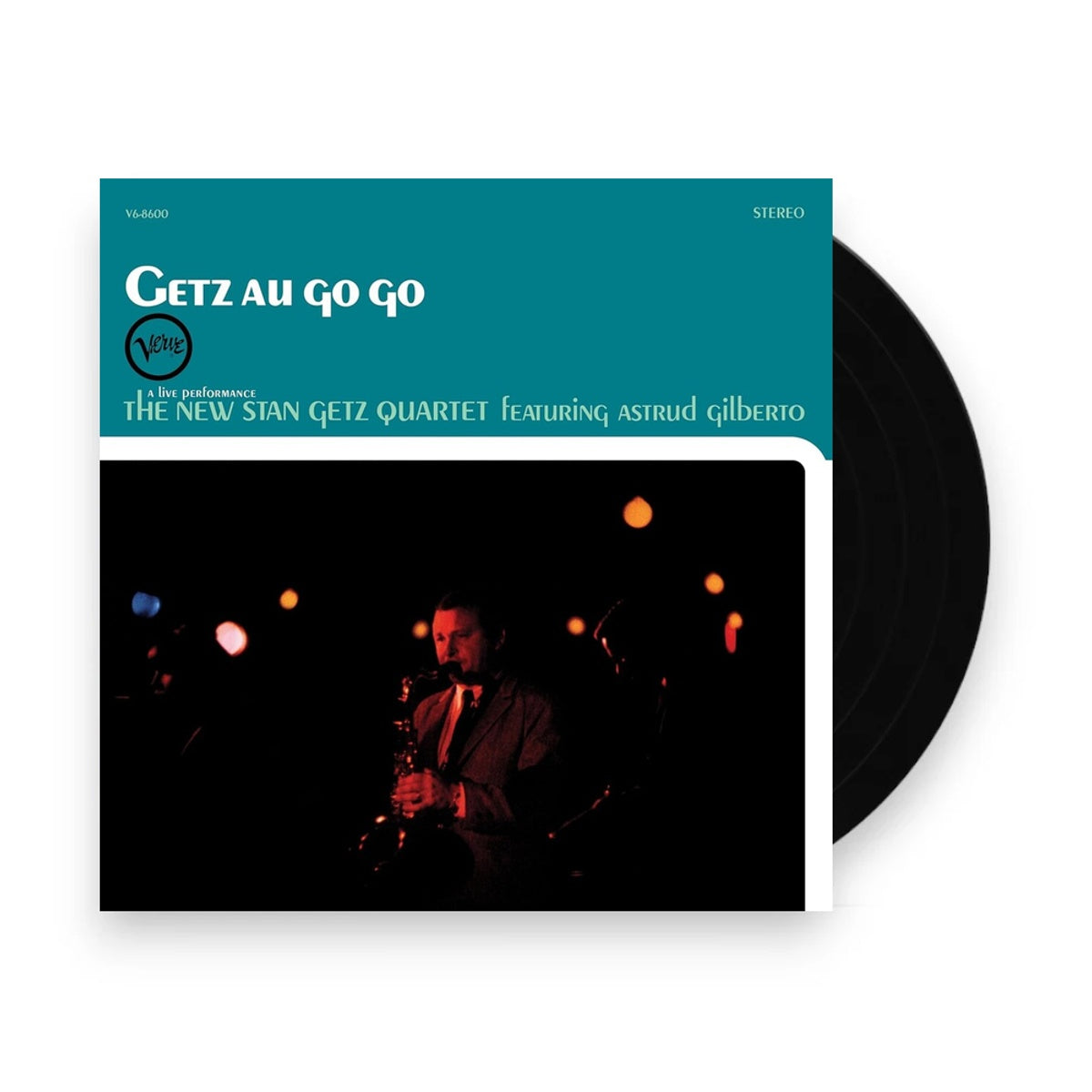 Packshot: New Stan Getz Quartet – Getz Au Go Go (Verve Acoustic Sounds Series, 180 Gram LP Vinyl) Vinyl LP | Relix