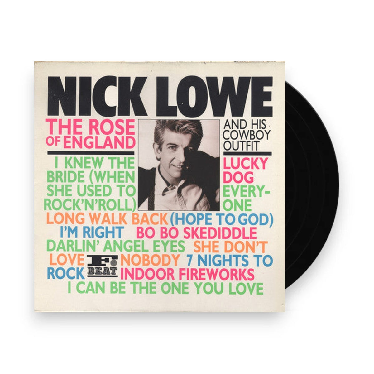 Packshot: Nick Lowe – Rose Of England Vinyl LP | Relix