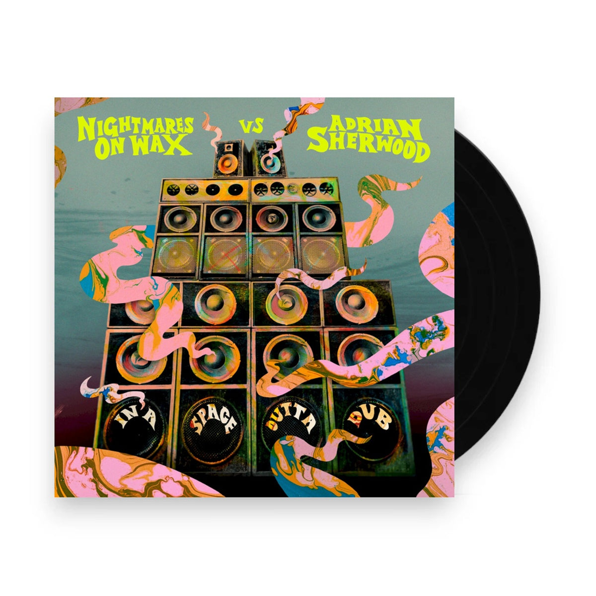 Packshot: Nightmares On Wax Vs Adrian Sherwood – In A Space Outta Dub Vinyl LP | Relix