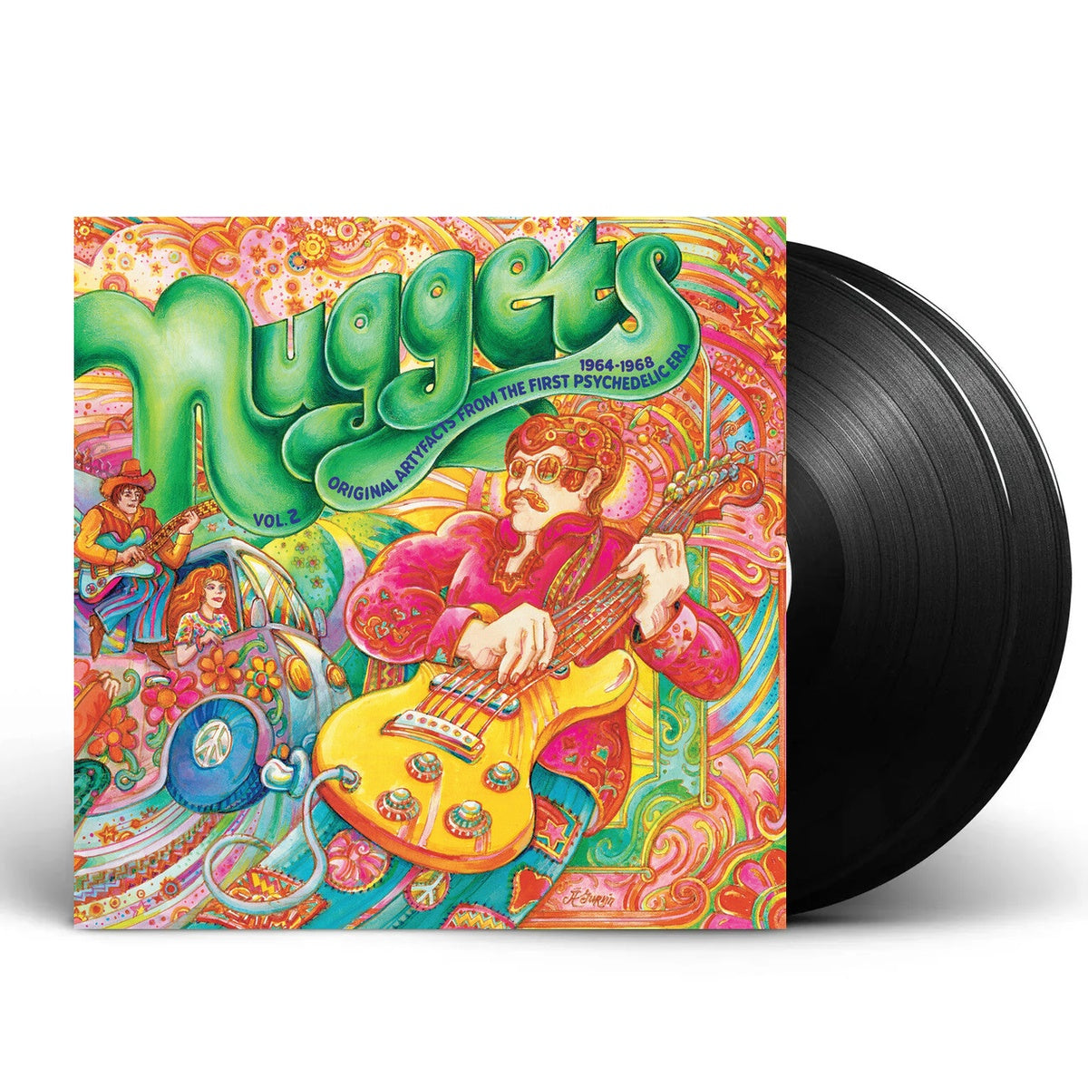 Packshot: Nuggets – Nuggets: Original Artyfacts From The First Psychedelic Era (1965-1968), Vol. 2 (SYEOR 24 Exclusive Psychedelic LP Vinyl) Vinyl LP | Relix