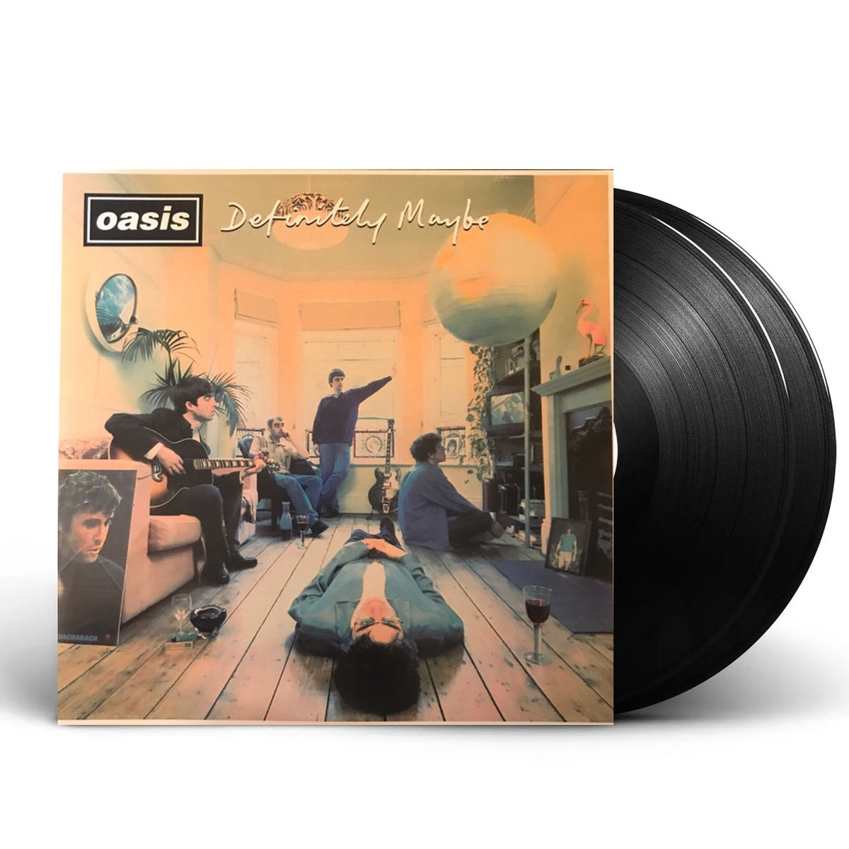 Packshot: Oasis – Definitely Maybe: Remastered (4-LP Vinyl) Vinyl LP | Relix