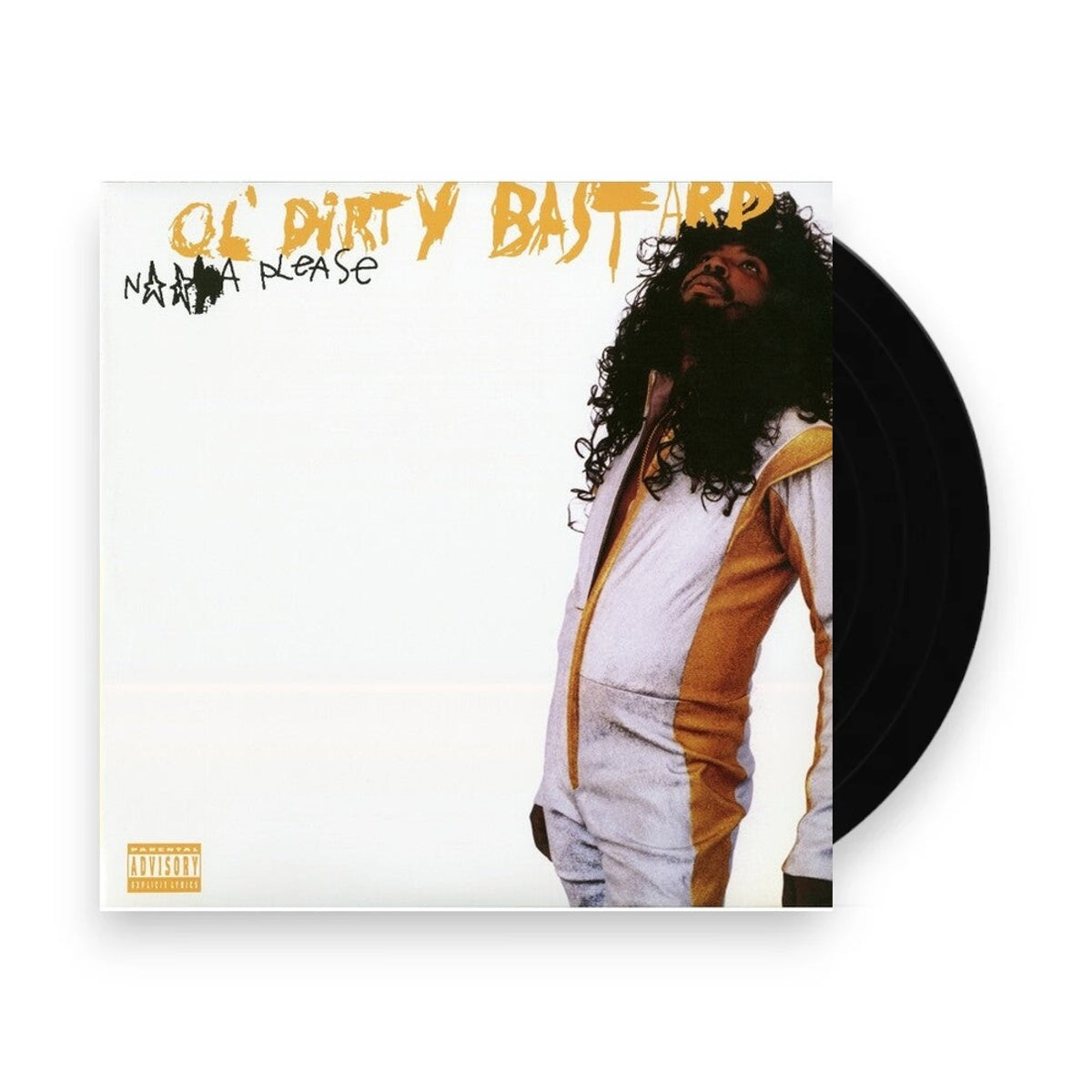 Packshot: Ol' Dirty Bastard – N**** Please (Blk, Colored, Gate, Wht, Ylw LP Vinyl) Vinyl LP | Relix