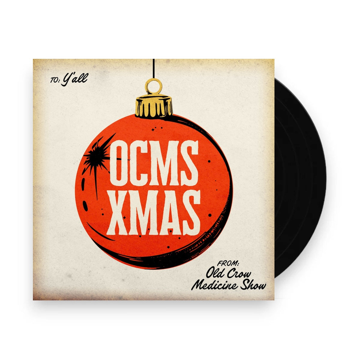 Packshot: Old Crow Medicine Show – Ocms Xmas Vinyl LP | Relix