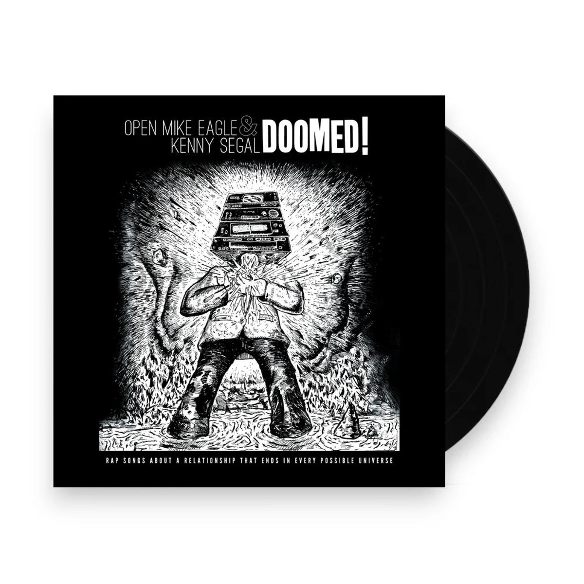 Packshot: Open Mike Eagle / Segal, Kenny – Doomed! Vinyl LP | Relix