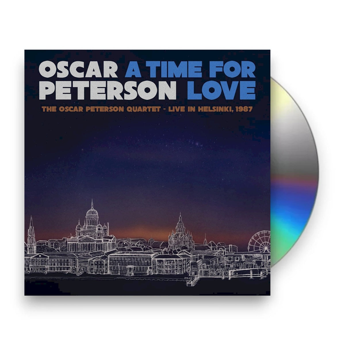 Packshot: Oscar Peterson – Time For Love: The Oscar Peterson Quartet CD | Relix
