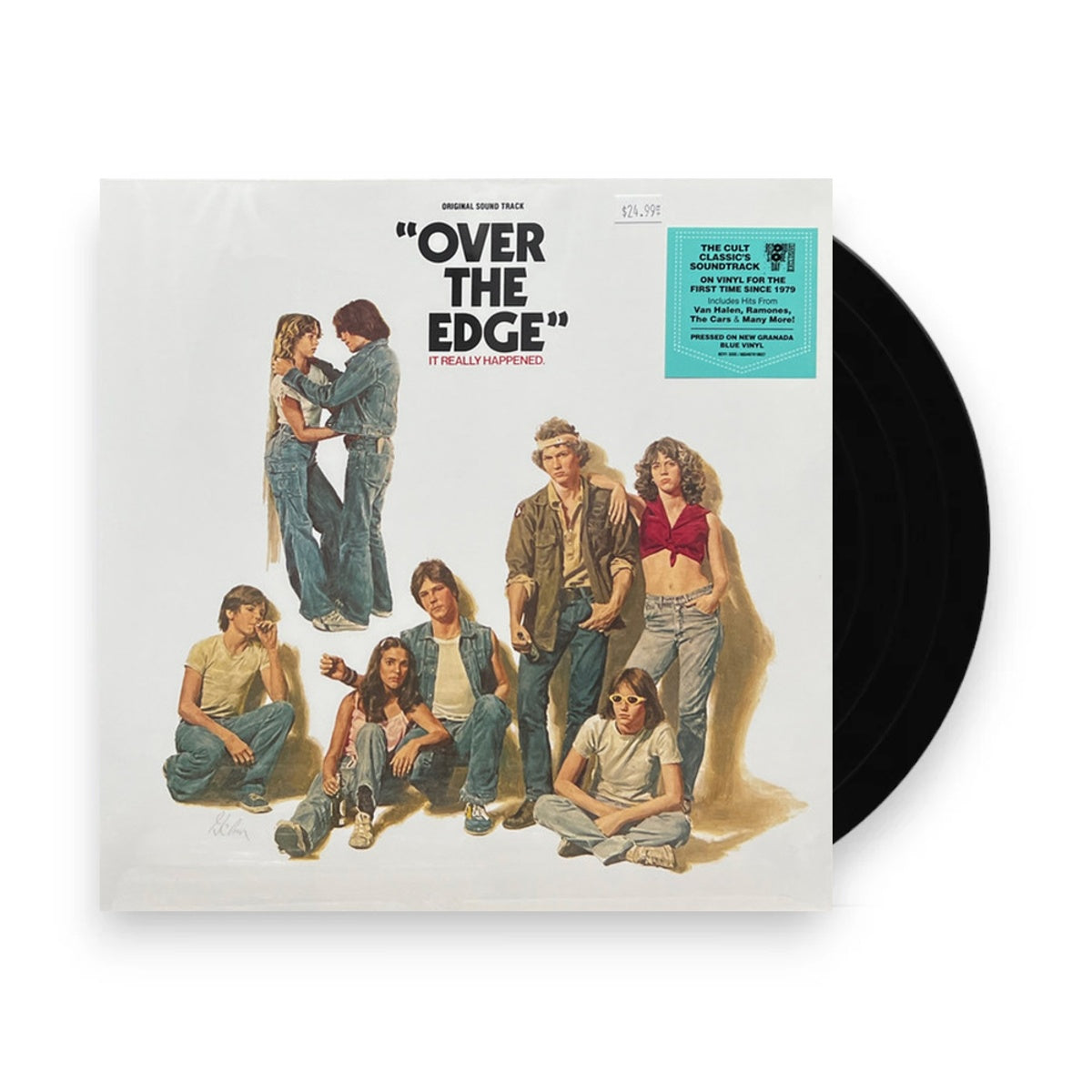 Packshot: Over The Edge / O.S.T. (Blue) (Colv) (Rex) – Over The Edge / O.S.T. (Blue, Colored, Record Store Day LP Vinyl) Vinyl LP | Relix