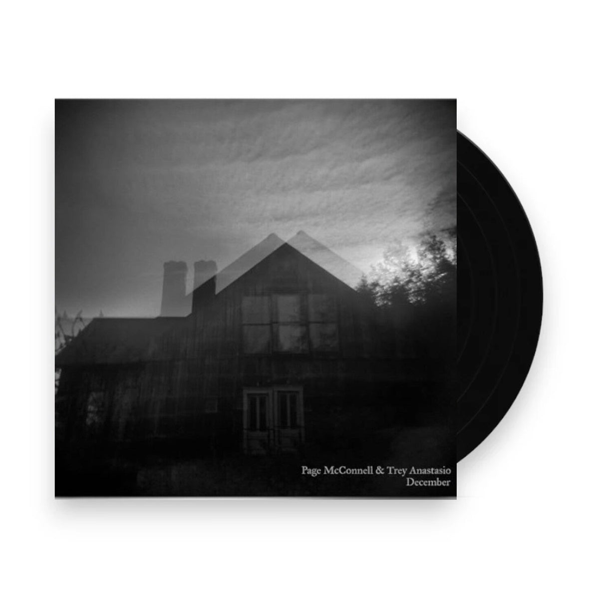 Packshot: Page McConnell/Trey Anastasio – December (Barn Board LP Vinyl) Vinyl LP | Relix
