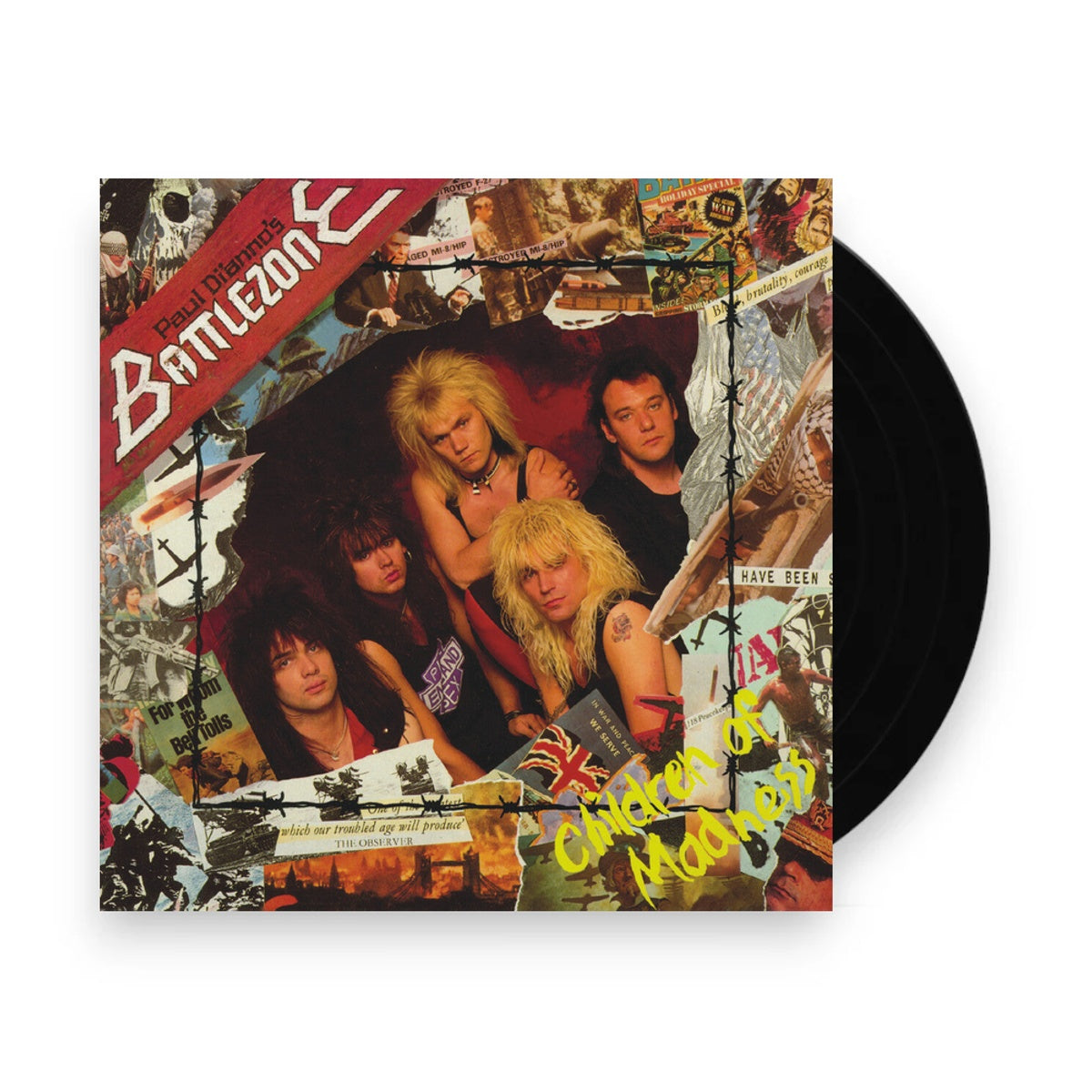 Packshot: Paul Di'anno  Battlezone – Children Of Madness (180 Gram LP Vinyl) Vinyl LP | Relix