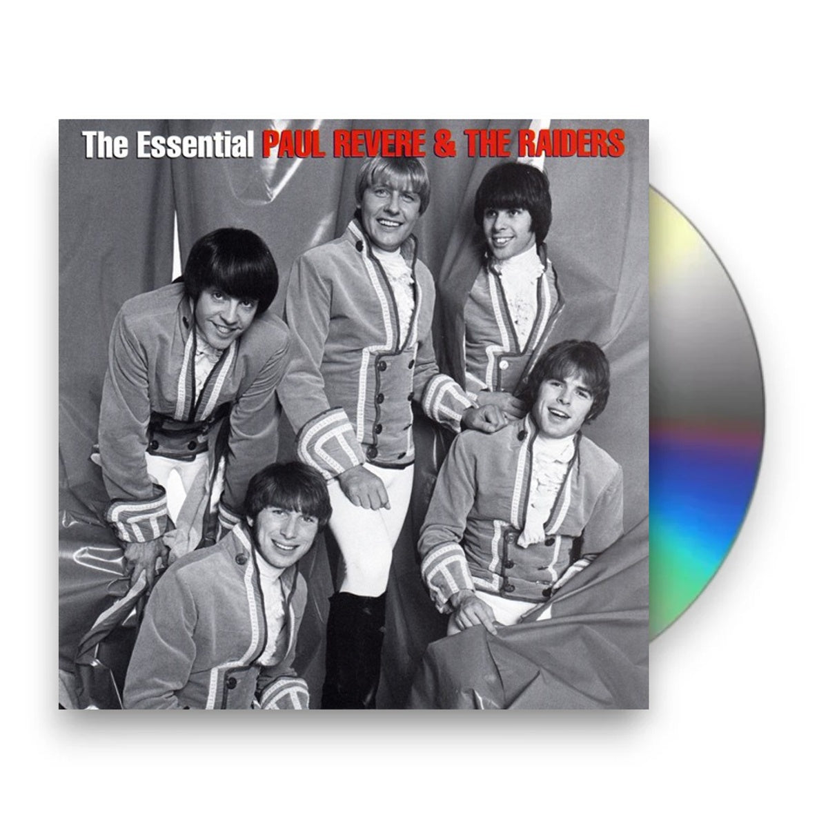 Packshot: Paul Revere & The Raiders – The Essential Paul Revere and The Raiders CD | Relix