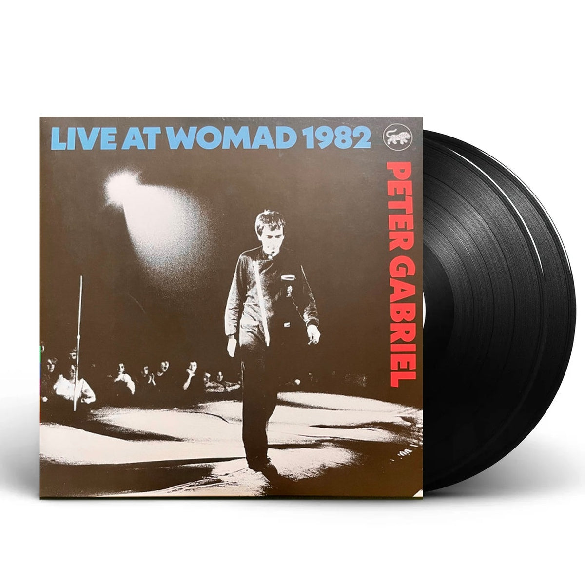 Packshot: Peter Gabriel – Live at WOMAD 1982 (2-LP Vinyl) Vinyl LP | Relix