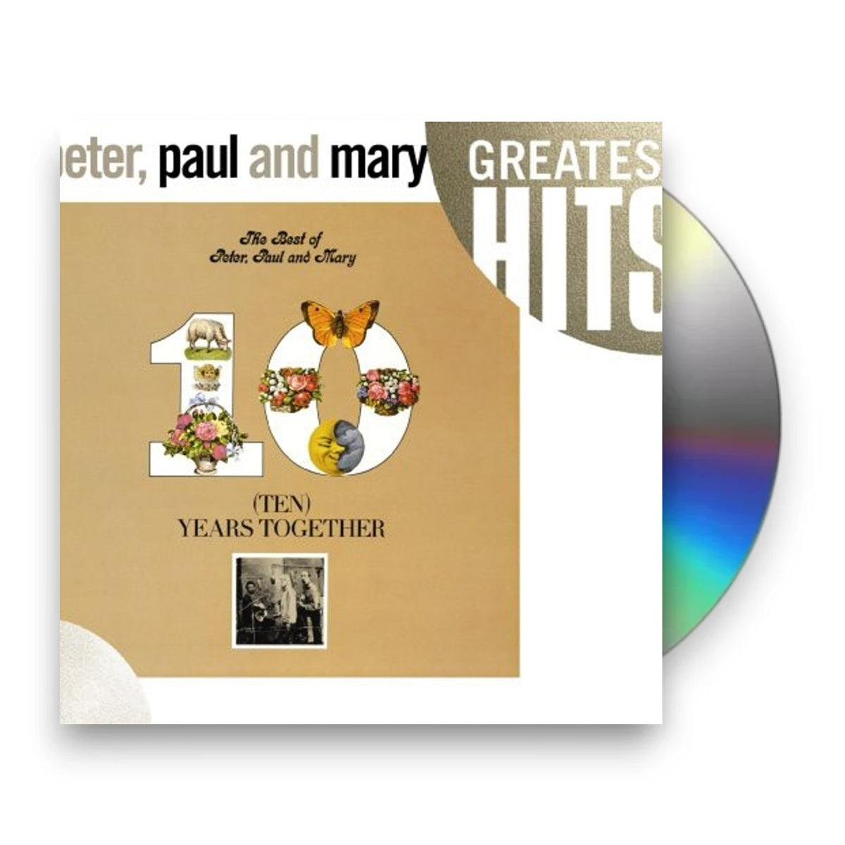 Packshot: Peter, Paul & Mary – The Best Of Peter, Paul and Mary: Ten Years Together CD | Relix