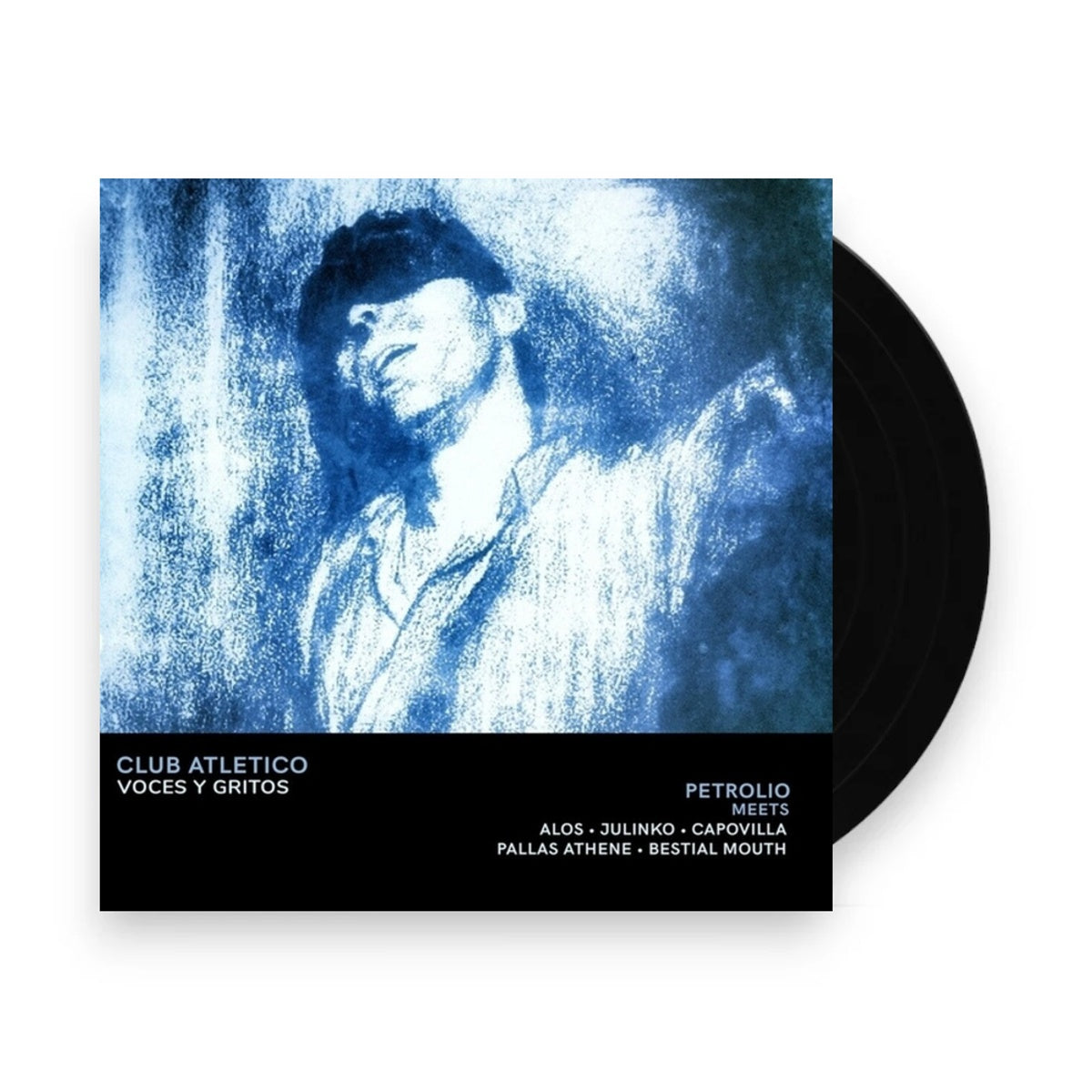 Packshot: Petrolio – Club Atletico Voces & Gritos (blue Smoke LP Vinyl) Vinyl LP | Relix