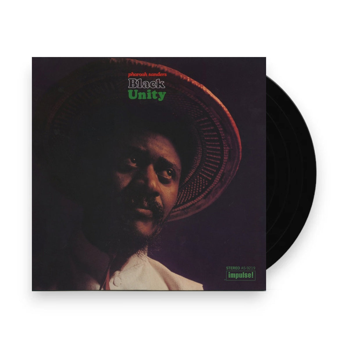 Packshot: Pharoah Sanders – Black Unity (Verve By Request Series LP Vinyl) Vinyl LP | Relix