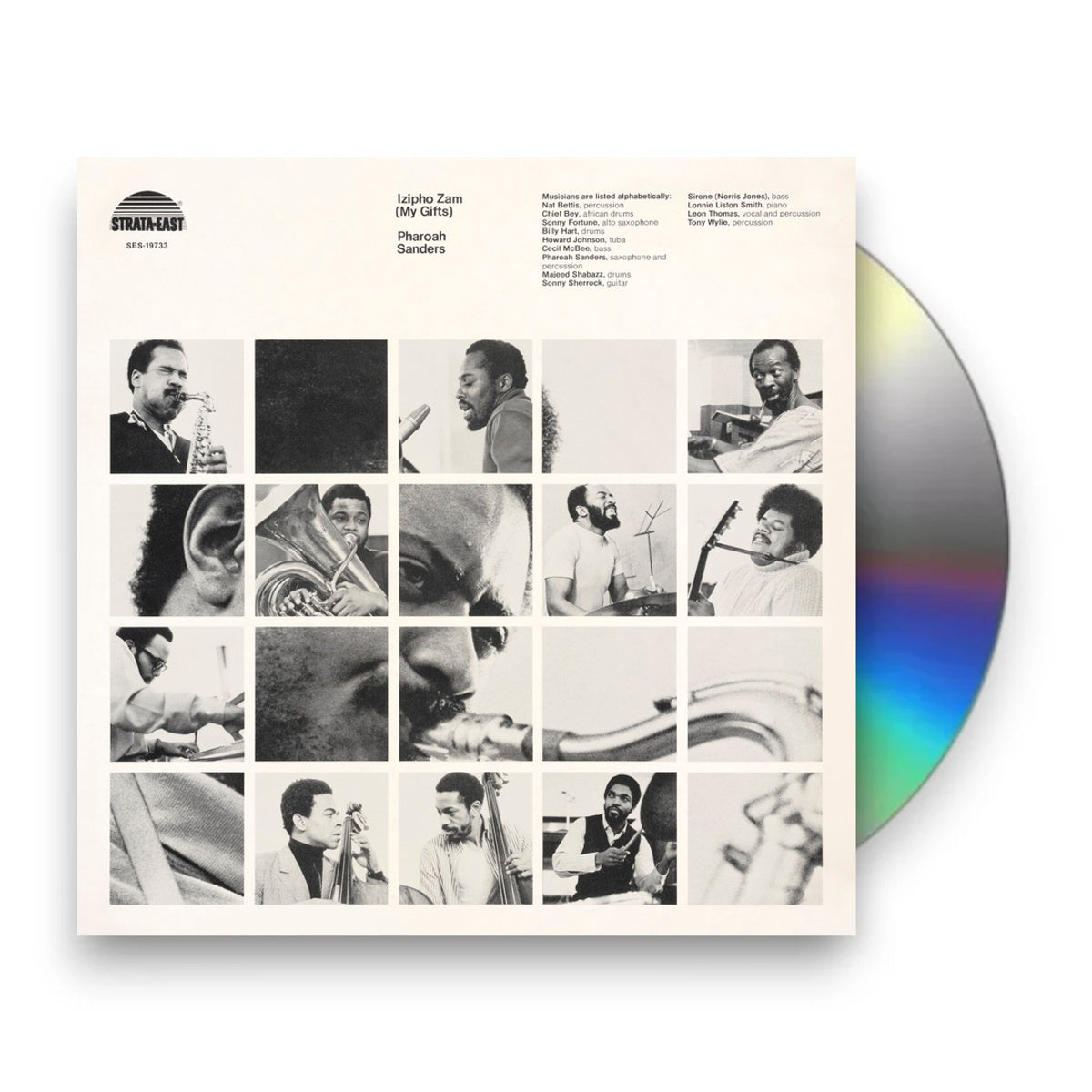 Packshot: Pharoah Sanders – Izipho Zam (My Gifts CD) CD | Relix