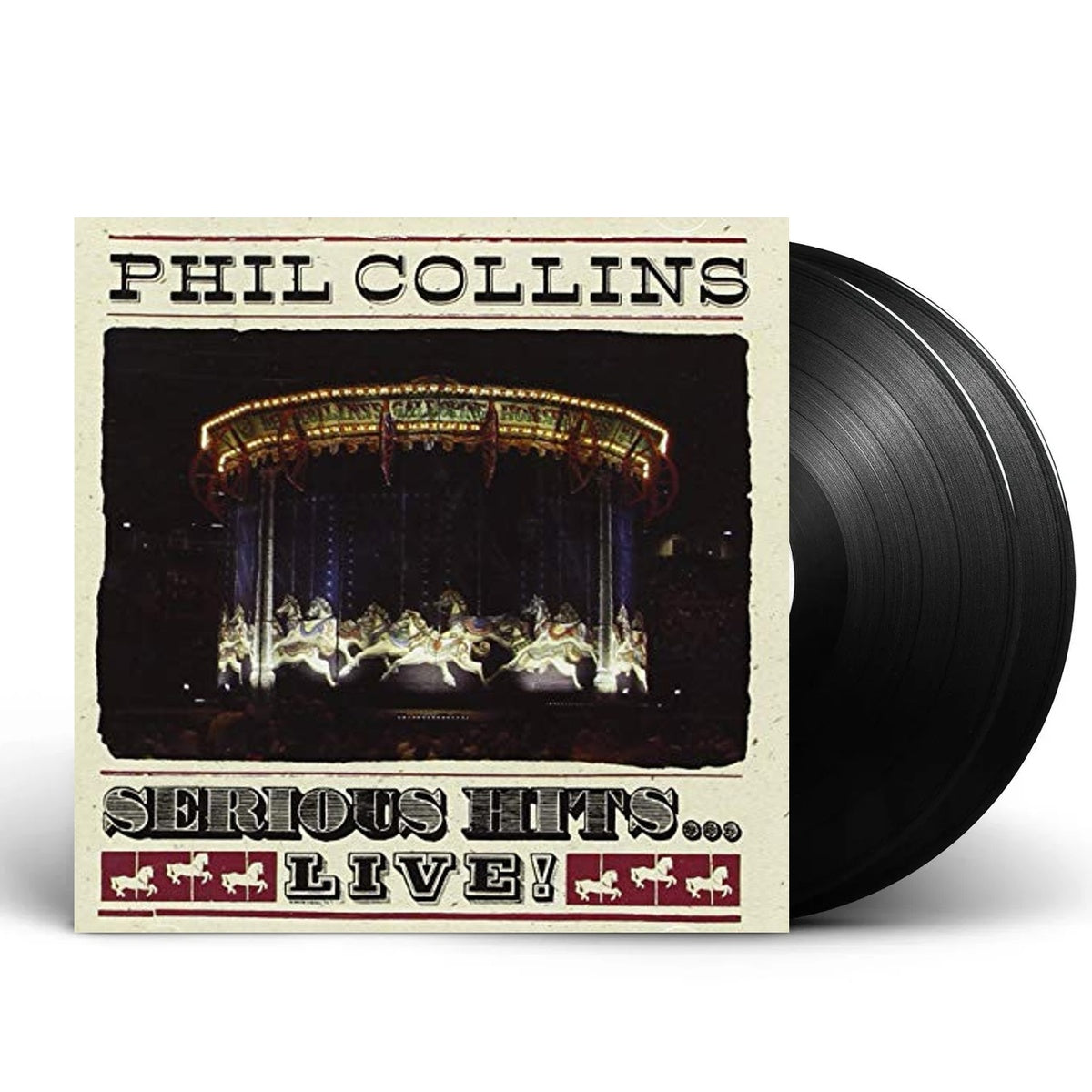 Packshot: Phil Collins – Serious Hits...Live! (Remastered LP Vinyl) Vinyl LP | Relix