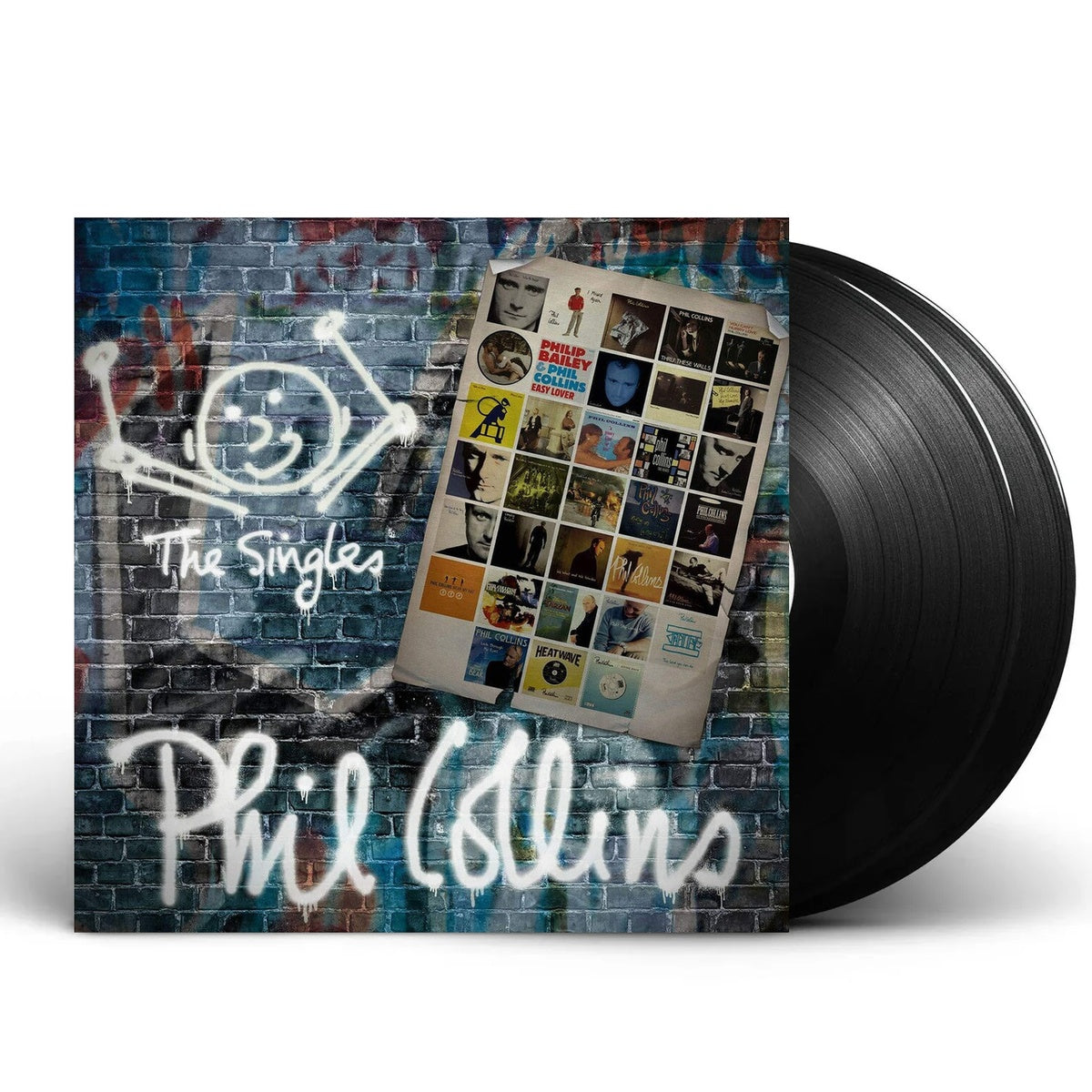 Packshot: Phil Collins – The Singles (2-LP Vinyl) Vinyl LP | Relix