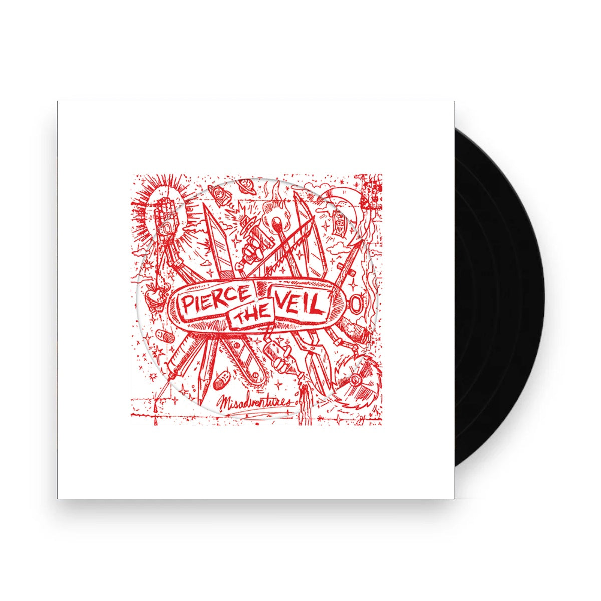 Packshot: Pierce The Veil – Misadventures - Picture Disc (LP Vinyl) Vinyl LP | Relix
