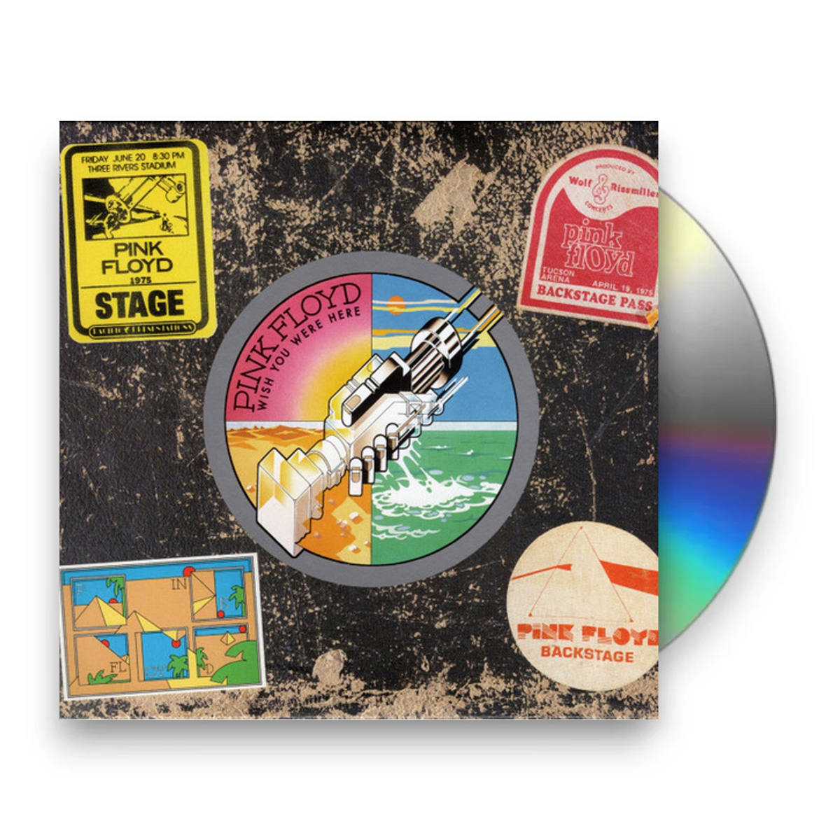 Packshot: Pink Floyd – Wish You Were Here (50th Anniversary CD) CD | Relix