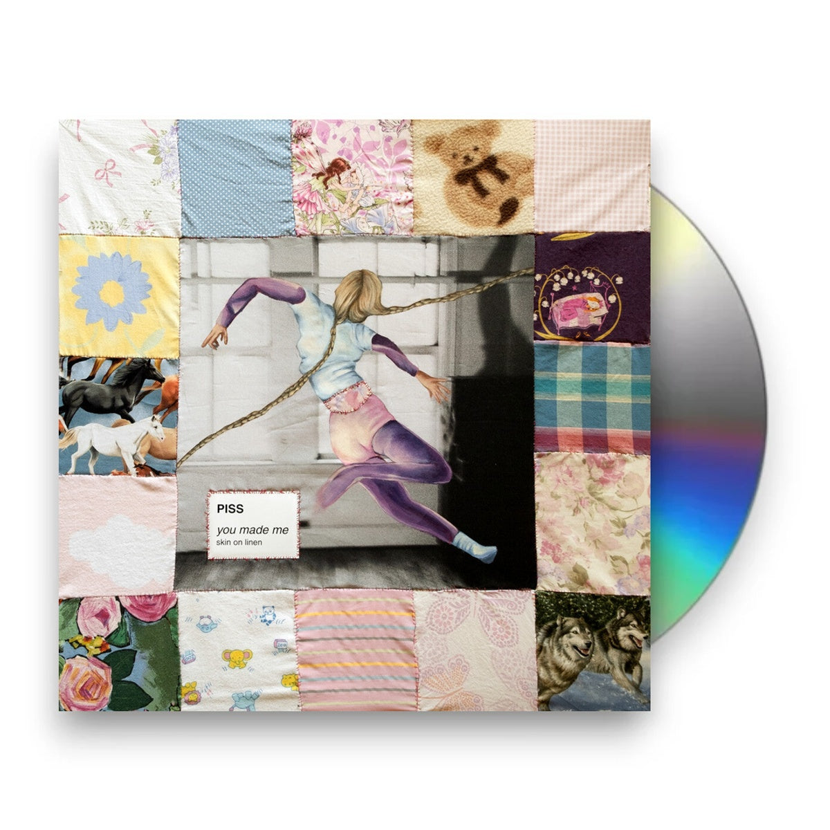 Packshot: Piss – You Made Me / Skin On Linen (CD) CD | Relix