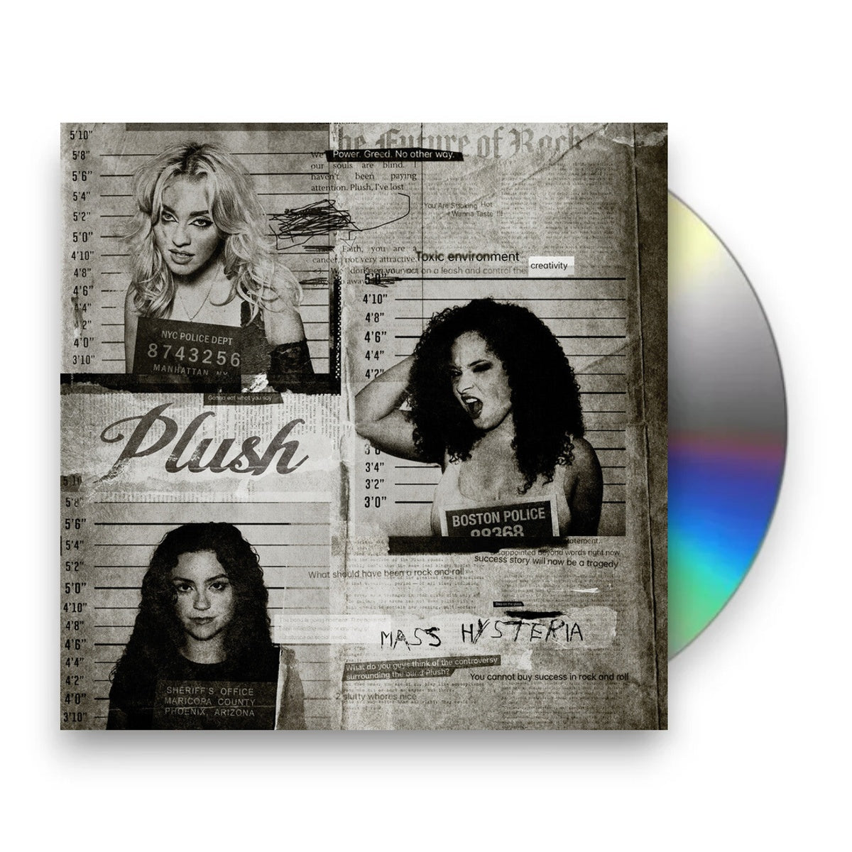 Packshot: Plush – Mass Hysteria (CD) CD | Relix