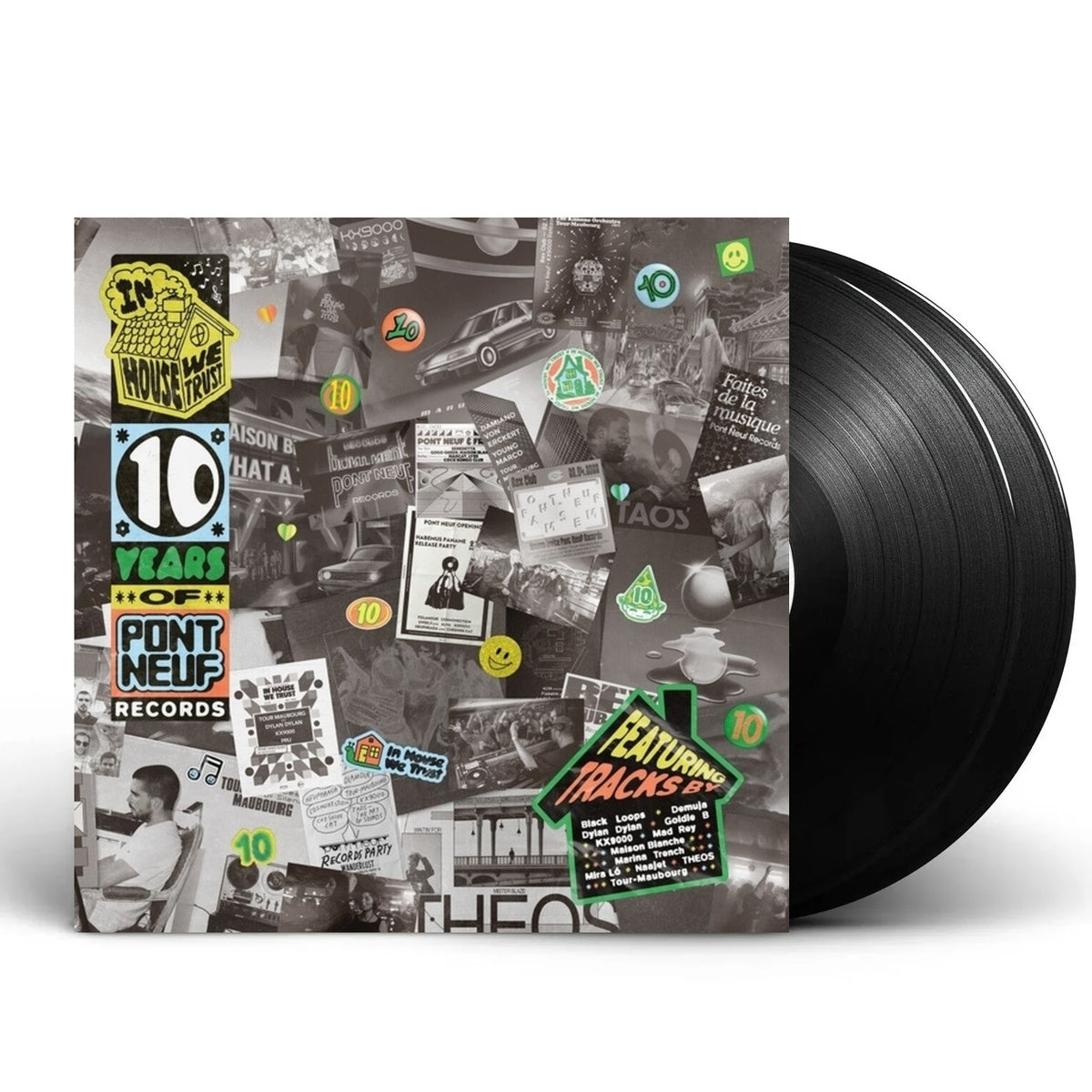 Packshot: Pont Neuf 10 Years: In House We Trust / Various – Pont Neuf 10 Years: In House We Trust / Various (LP Vinyl) Vinyl LP | Relix