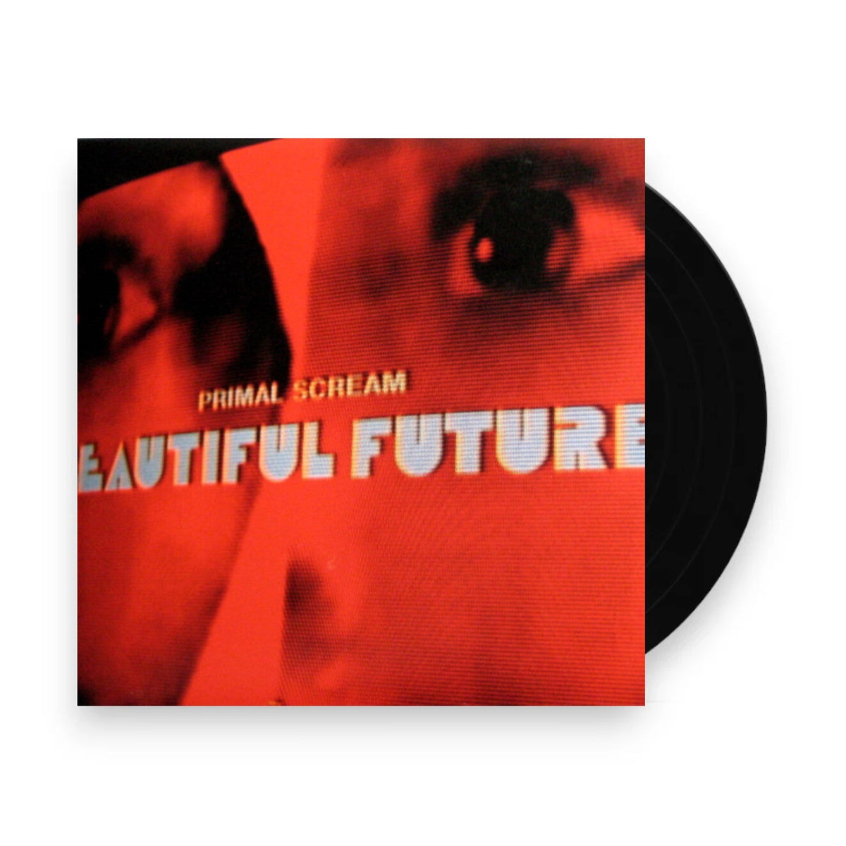 Packshot: Primal Scream – Beautiful Future (Colored, Limited Edition, Red LP Vinyl) Vinyl LP | Relix