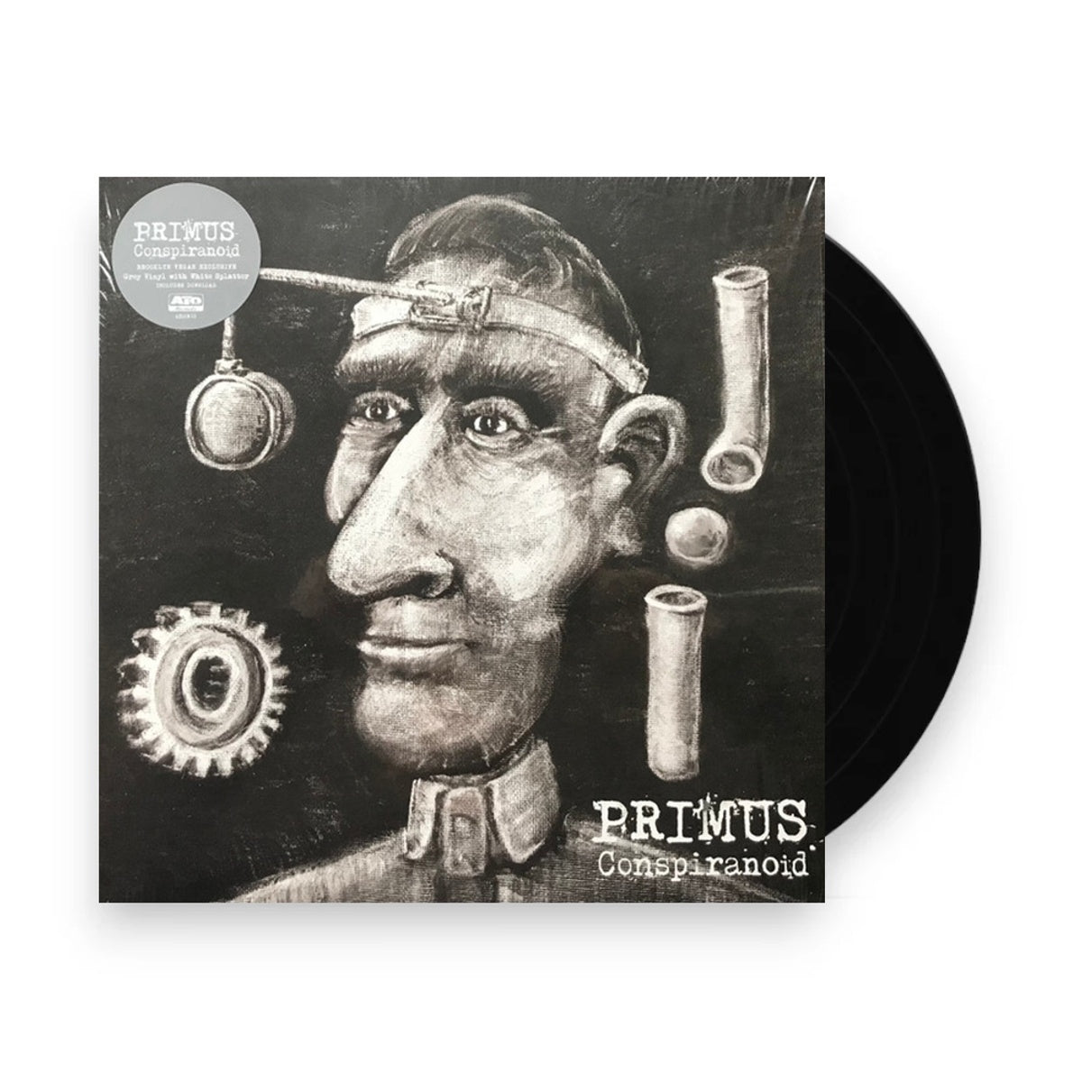 Packshot: Primus – Conspiranoid EP (White LP Vinyl) Vinyl LP | Relix