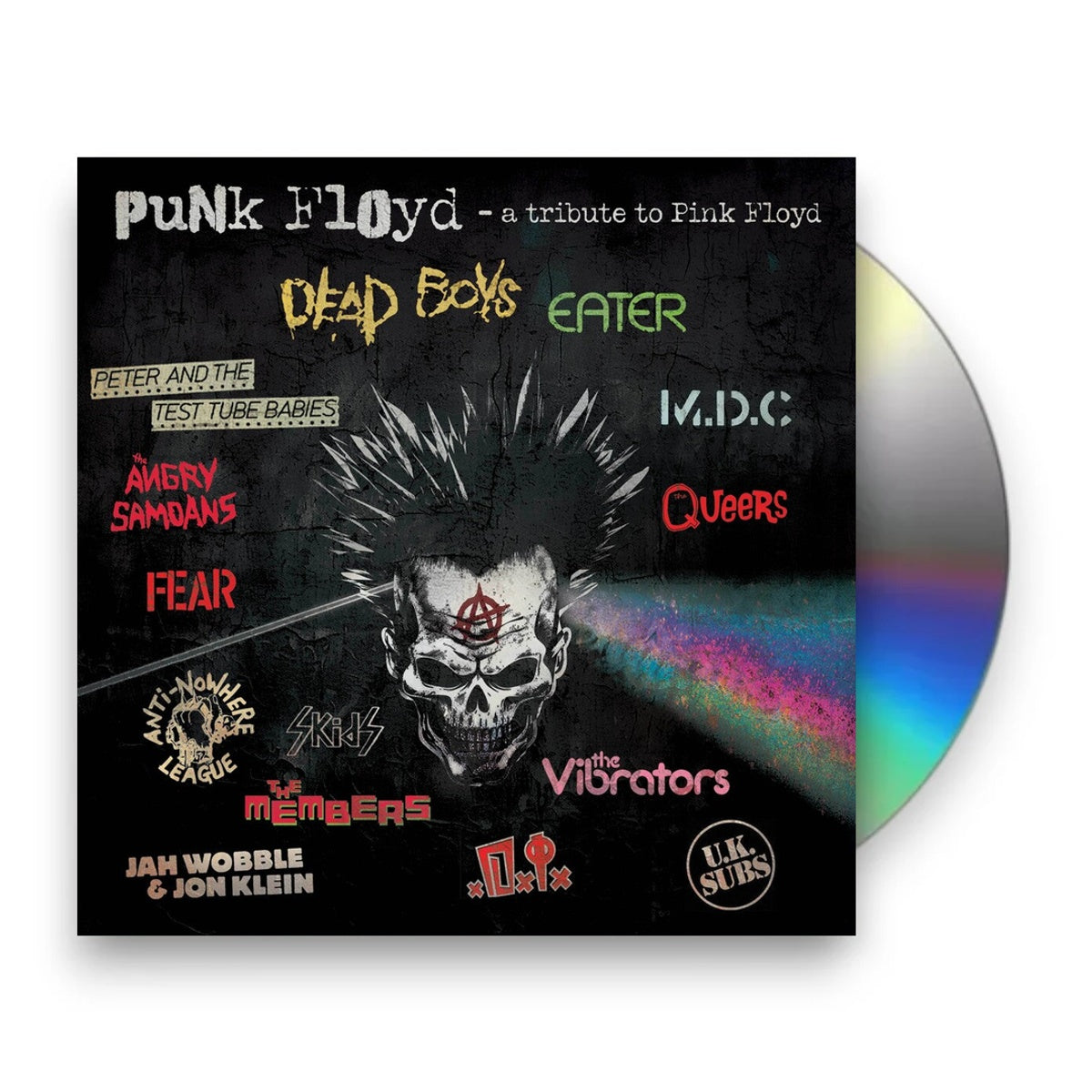 Packshot: Punk Floyd - A Tribute To Pink Floyd / Various – Punk Floyd - A Tribute To Pink Floyd / Various CD | Relix