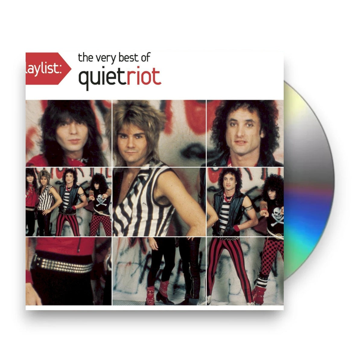 Packshot: Quiet Riot – Playlist: The Very Best Of Quiet Riot CD | Relix