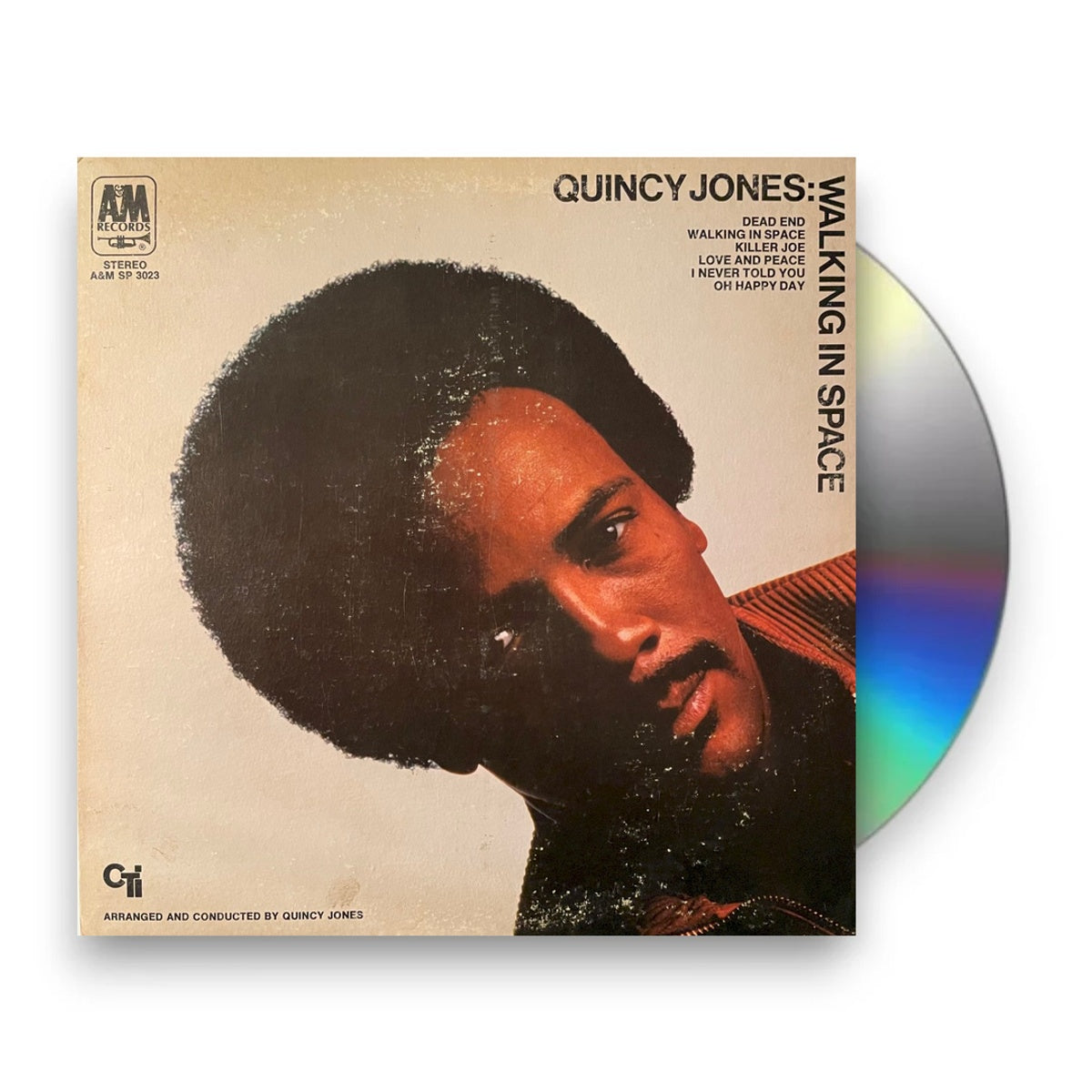 Packshot: Quincy Jones – Walking In Space CD | Relix